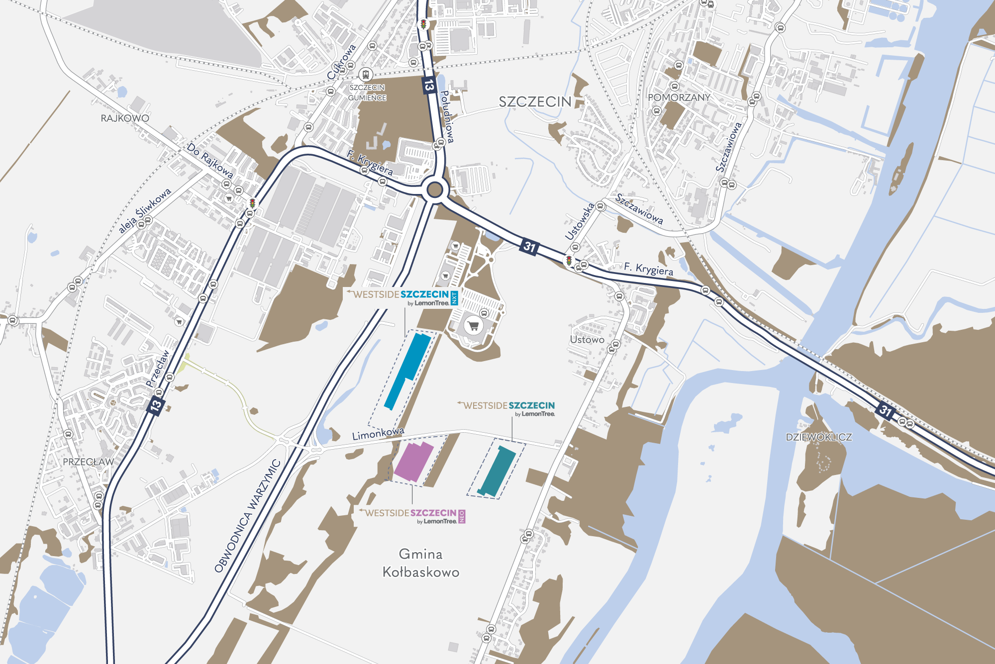KD-Szczecin-West_mapa-mikro_trzy-budynki