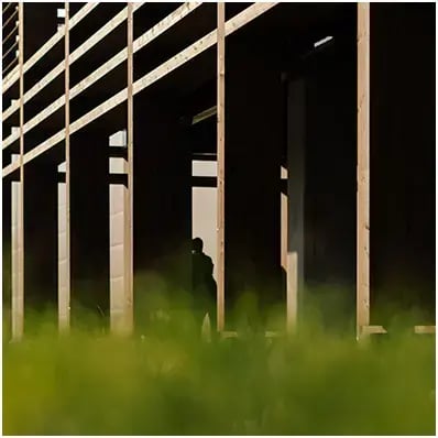 modern wooden architecture